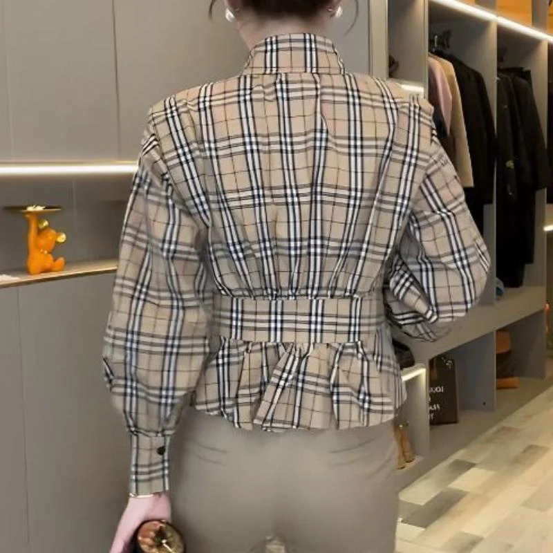 New Fashion Trend Plaid Shirt 1024050704