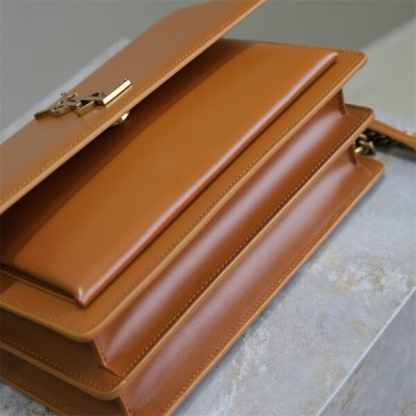 LSY Sunset Medium In Smooth Leather Shoulder Bag