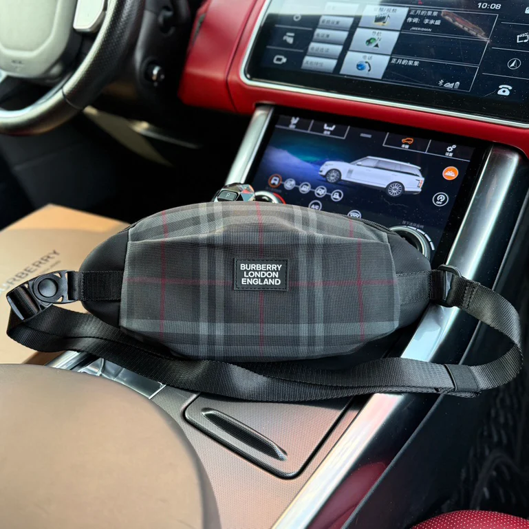 Men's versatile nylon waist bag 1024110822