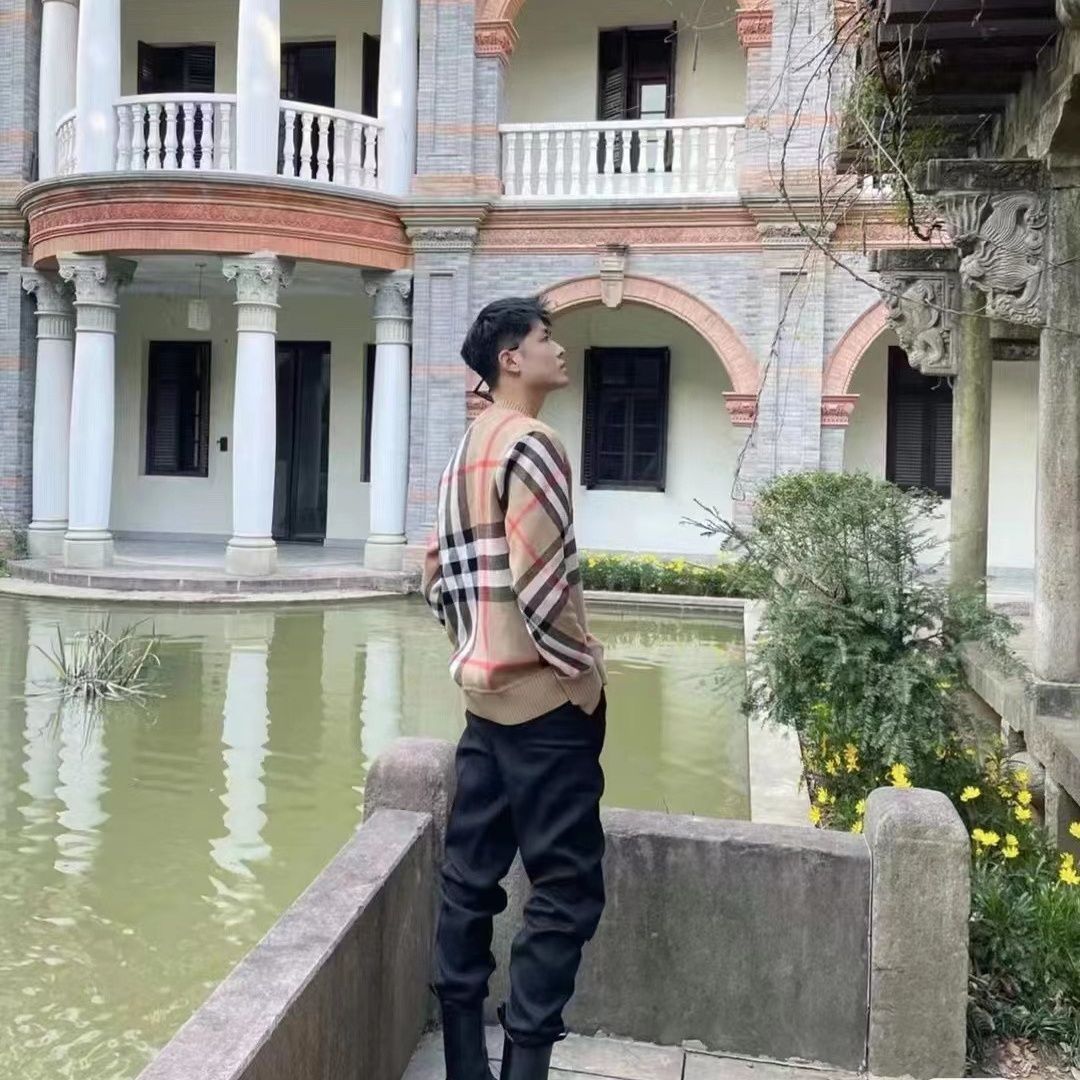 V-neck Thickened Loose Sweater Sweater 0823121408