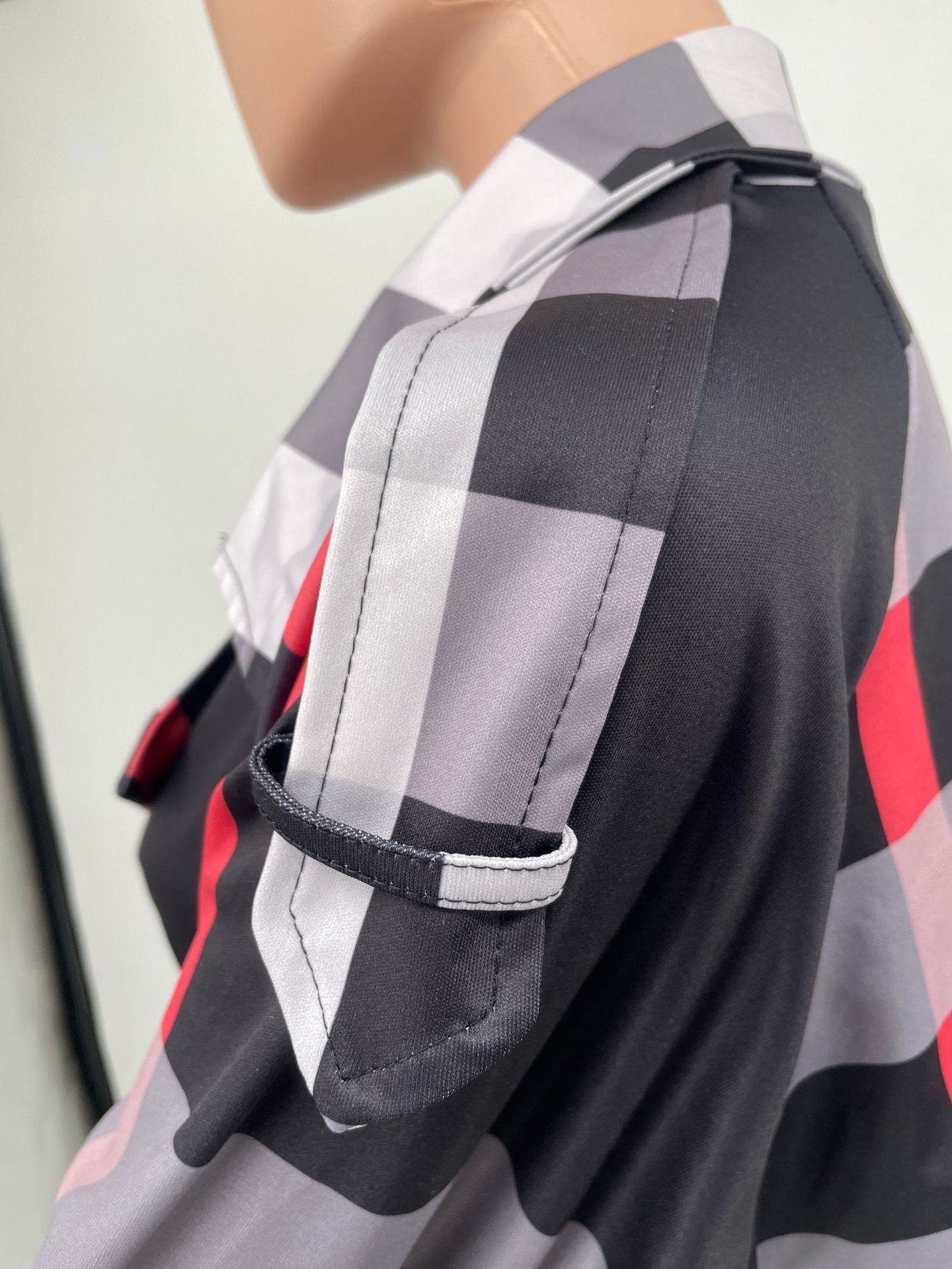 Fashion Women's Checkered Trench Coat 1023121503