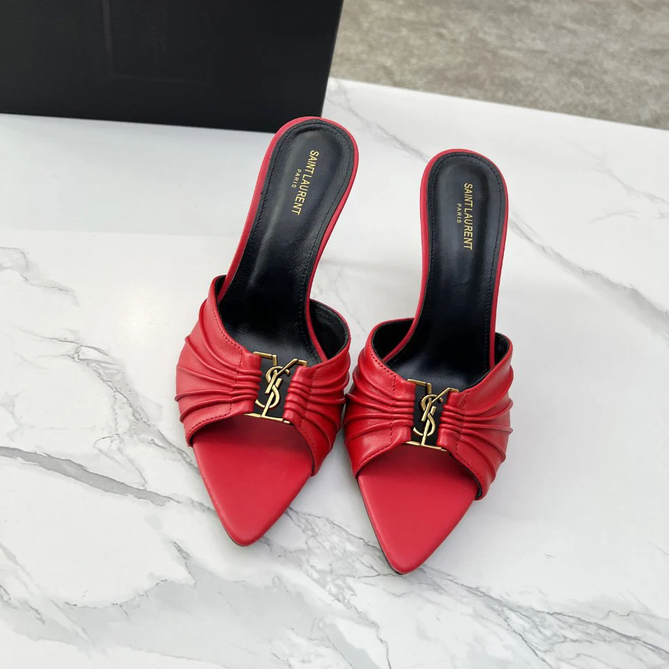 New fashion 9cm high heel sandal slippers 1025031909