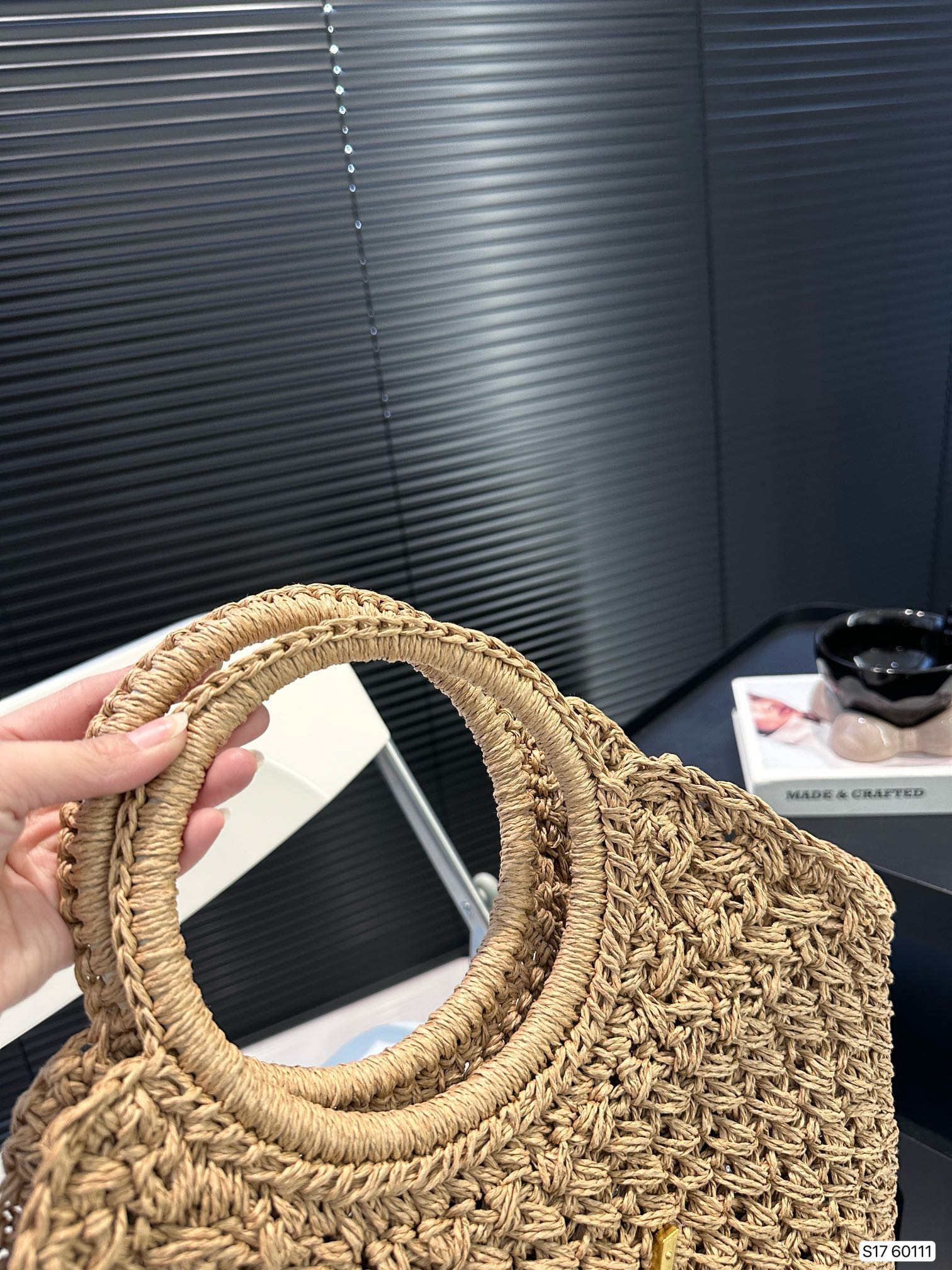 YSL Summer Fashion Straw Tote Bag 0724041110