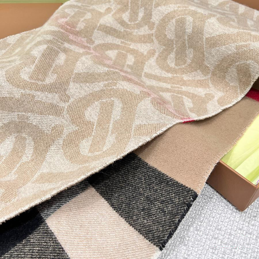 Double-sided Plaid TB Camel Check scarf 1025012215