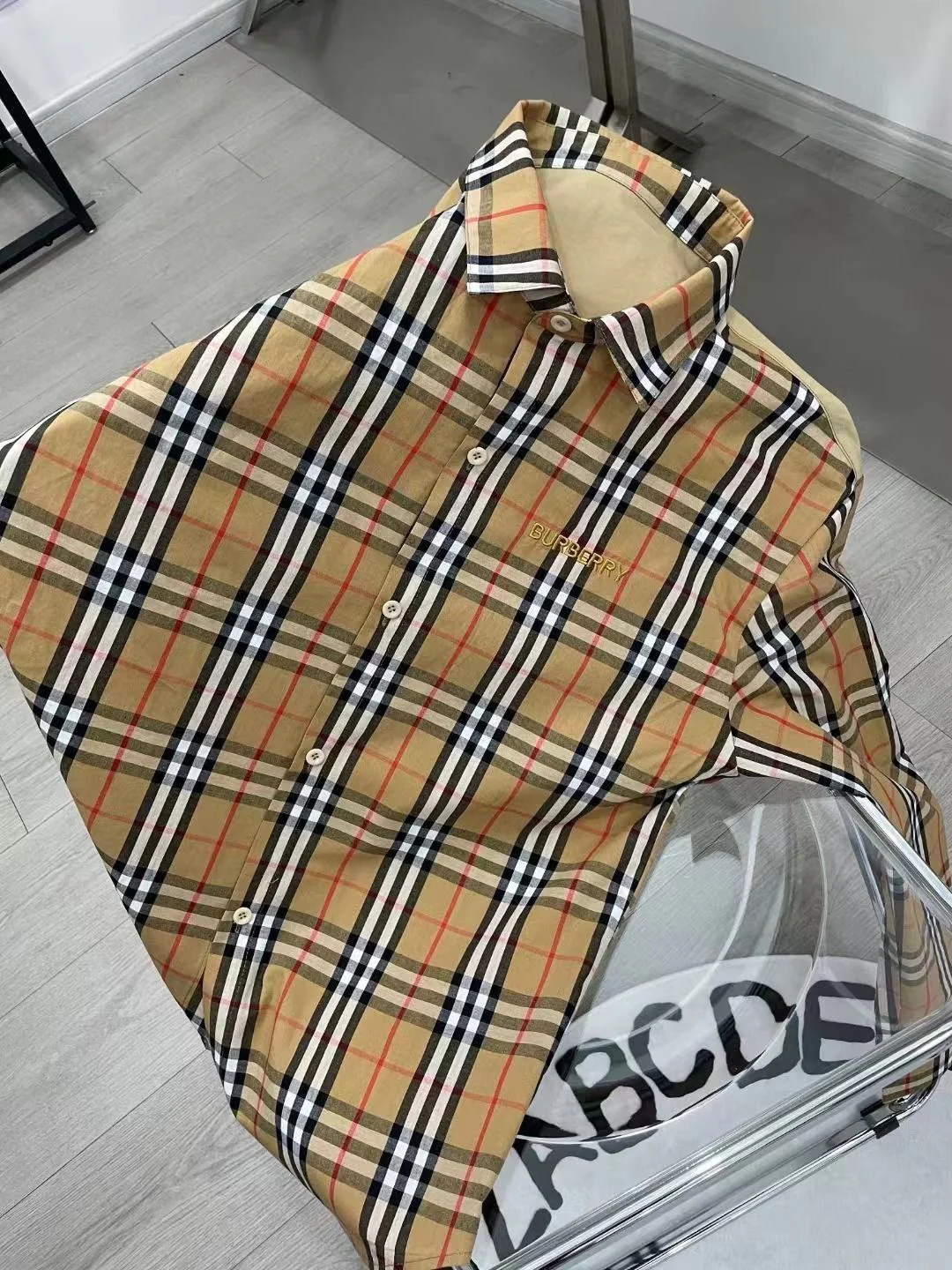 Classic New Plaid Shirt Couple's All-match Jacket 1024032514