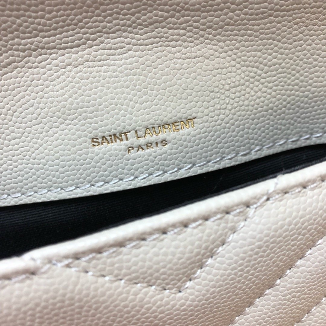 Saint Laurent Handle Bag 13cm White 0425020804