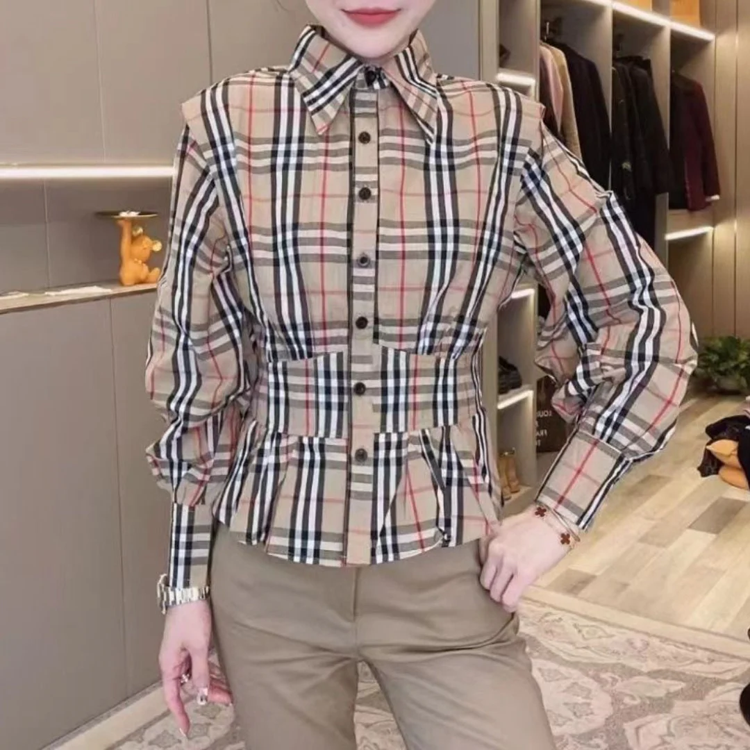 New Fashion Trend Plaid Shirt 1024050704