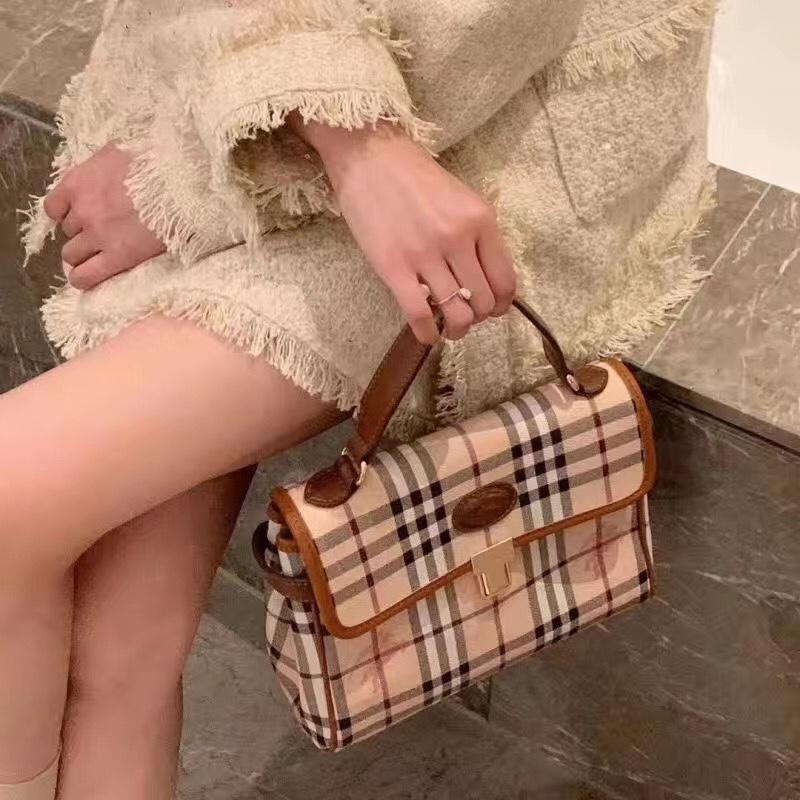 New Fashion Classic Plaid Briefcase 1024010911