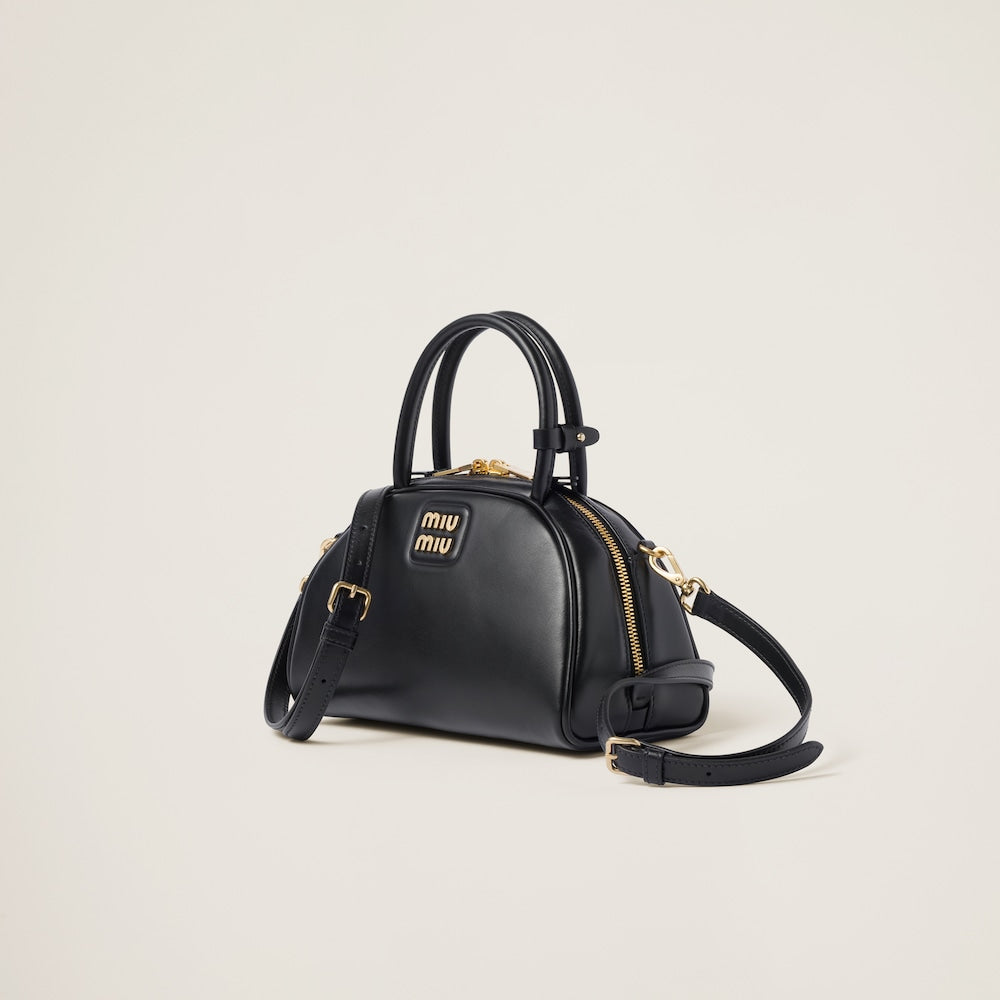 レザー トップハンドルバッグ