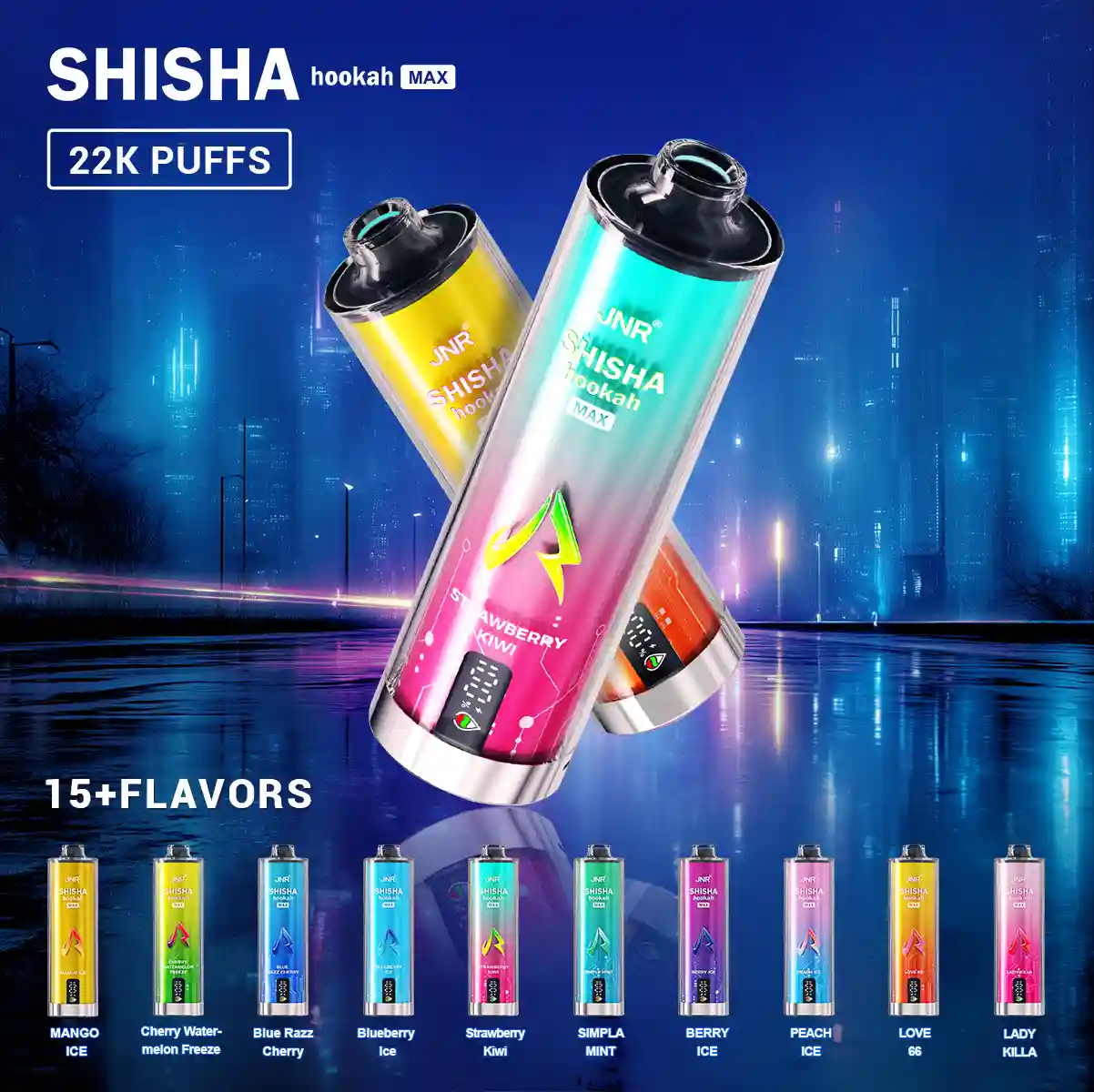 Shisha Max 22000  Puffs Disposable Vape - JNR VIP DE