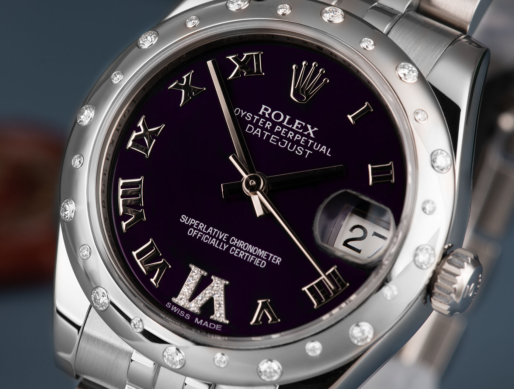 Rolex Datejust Diamond Bezel 178344