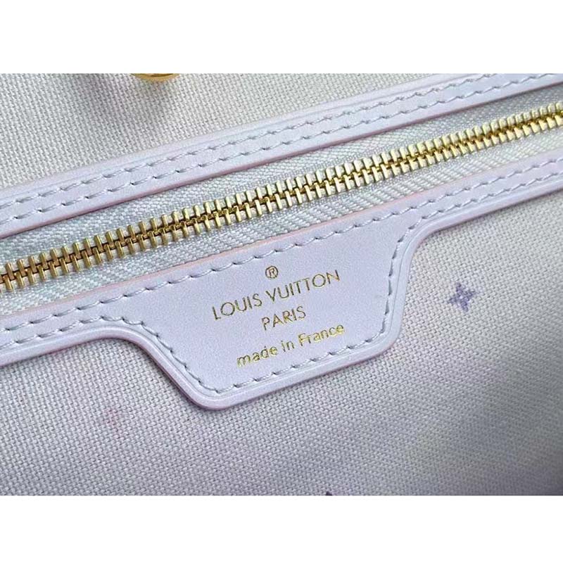 Louis Vuitton Women Neverfull MM Tote Sunrise Pastel Monogram Coated Canvas