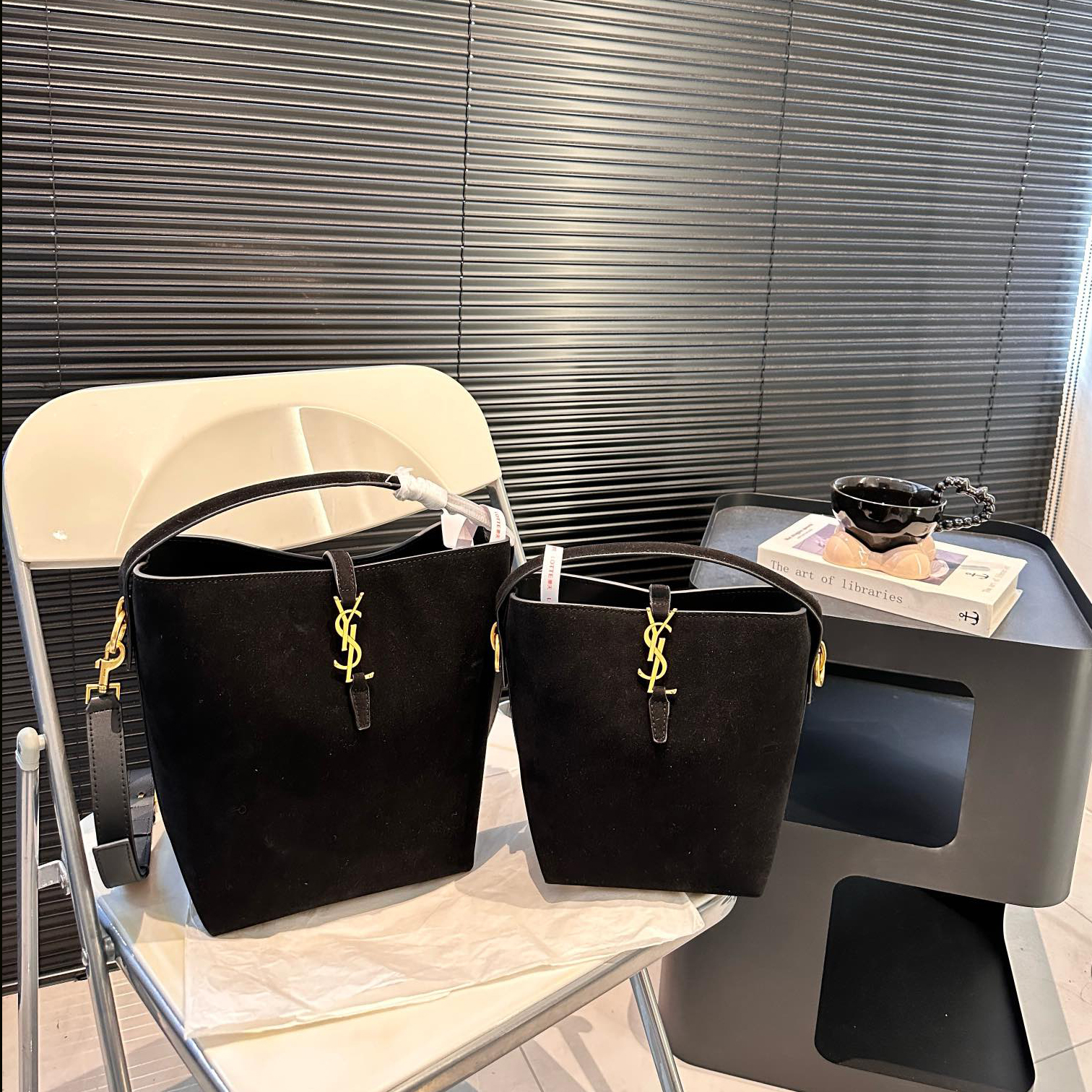 YS New Fashion Frosted Bucket Bag fb0424091302