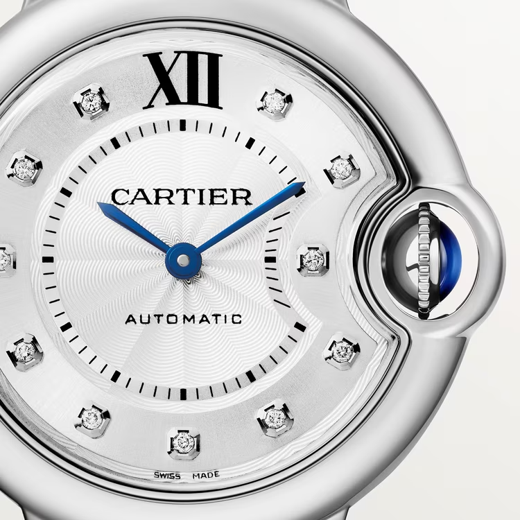 CARTIER 36MM  Ballon Bleu Diamond Dial Steel WE902074