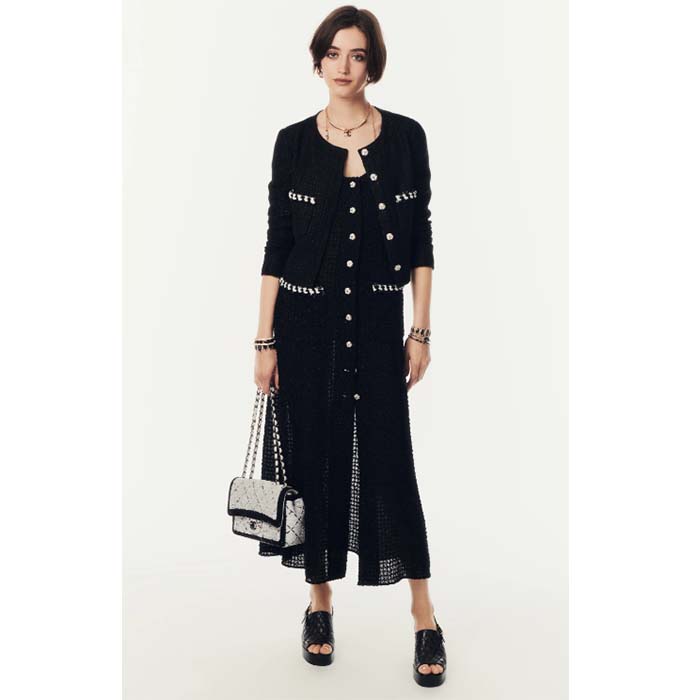 Chanel Women CC Cuff Metal Gold Black Ref. ABC986 B16125 NW383