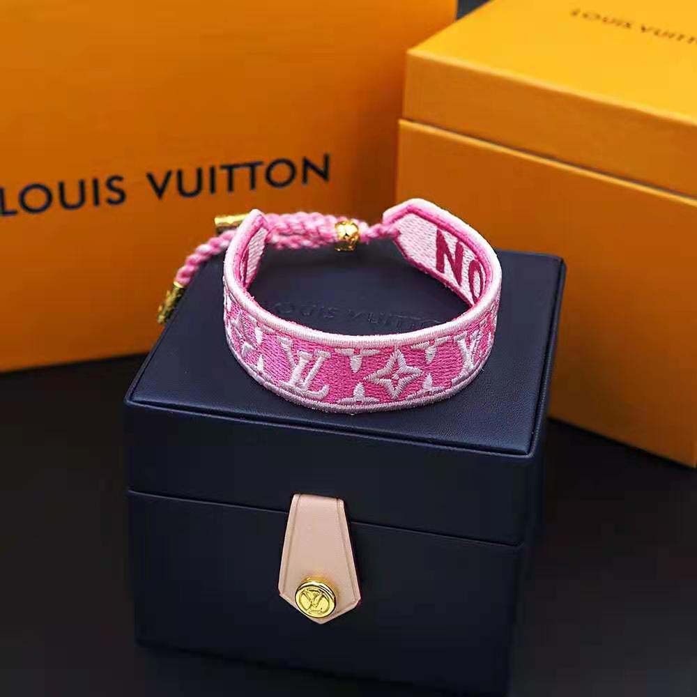 Louis Vuitton Women LV Buddy Bracelet-Pink