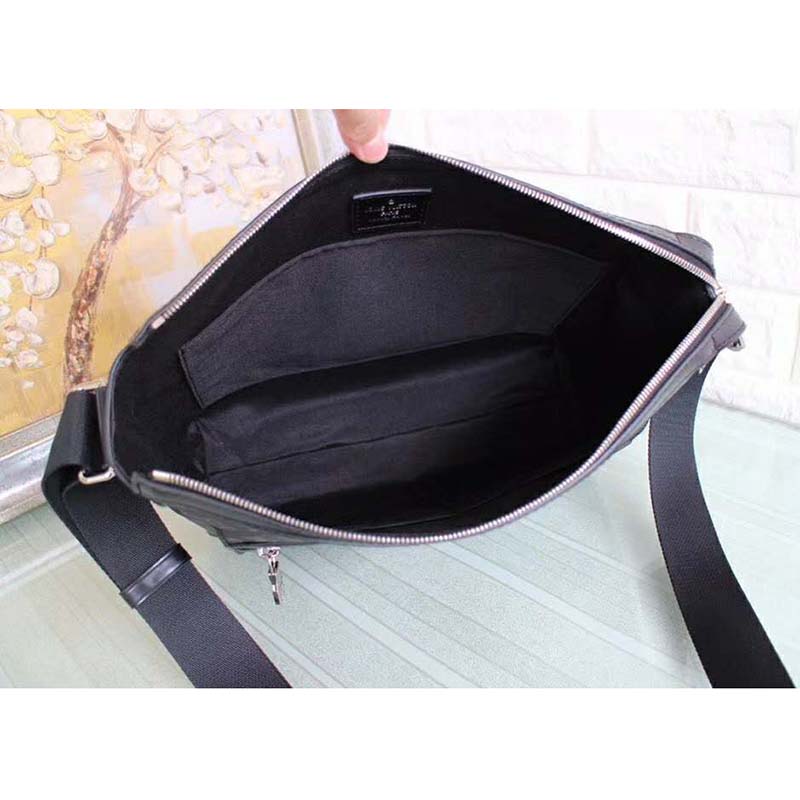 Louis Vuitton LV Men Odyssey Messenger PM Monogram Eclipse Coated Canvas