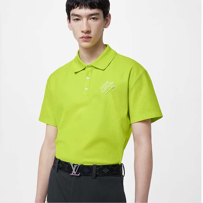 Louis Vuitton Unisex LV Light 40 MM Reversible Belt Monogram Spotlight Multi Black Calf Leather