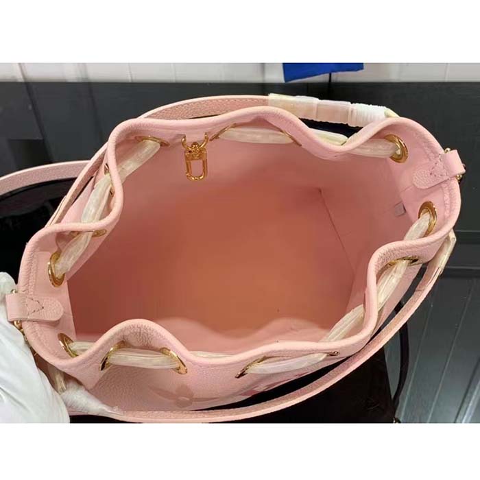 Louis Vuitton LV Women Summer Bundle Dégradé Rose Pink Embossed Supple Cowhide Leather