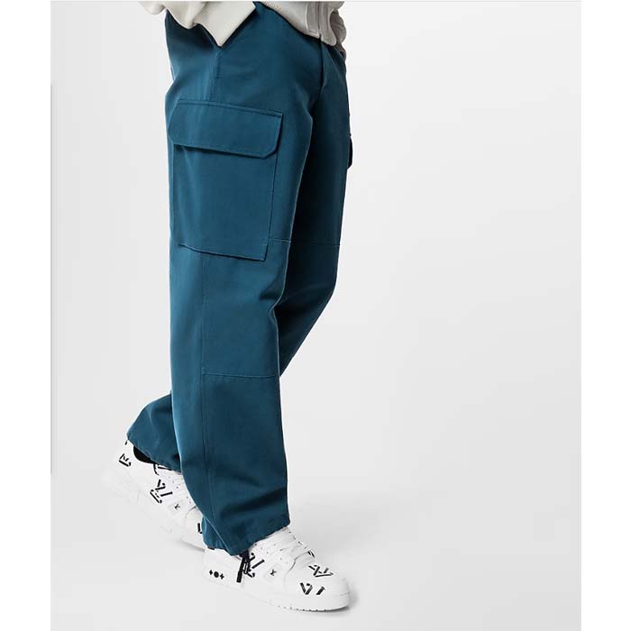 Louis Vuitton Unisex LV Trainer Sneaker Black Mix Sustainable Materials Recycled Polyester