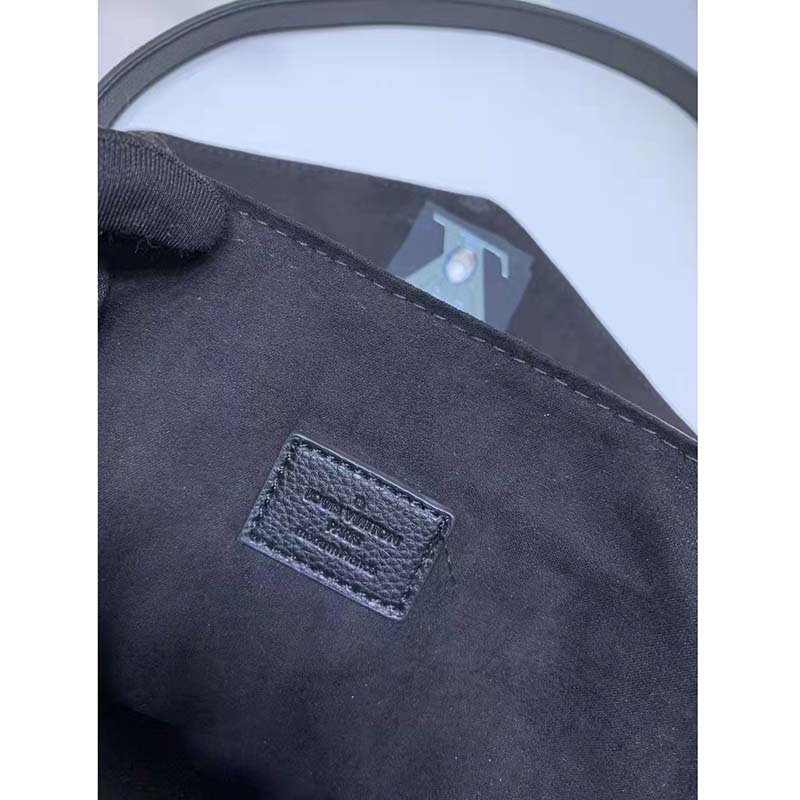 Louis Vuitton LV Women Mylockme Chain Bag Black Soft Grained Calfskin