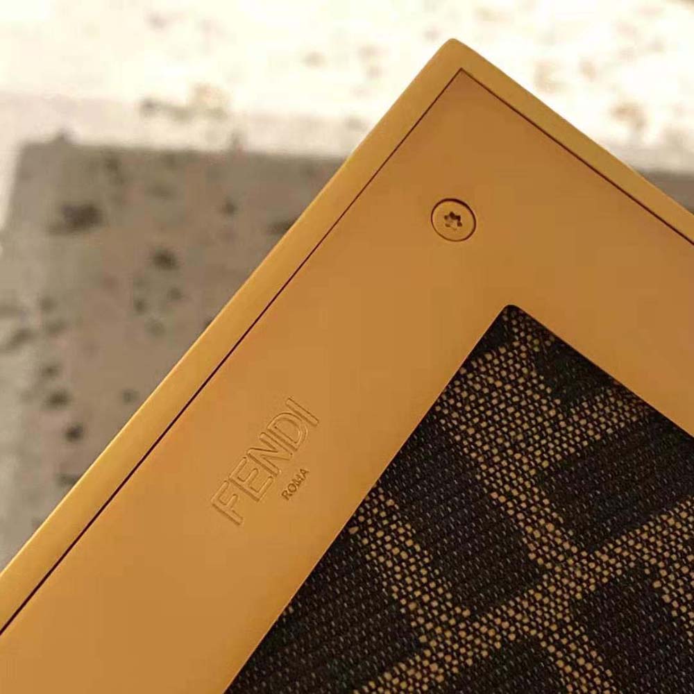 Fendi Women First Small Nappa Leather Bag-Brown