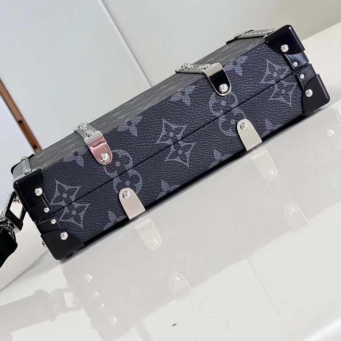 Louis Vuitton LV Unisex Neo Wallet Trunk Black Monogram Eclipse Coated Canvas