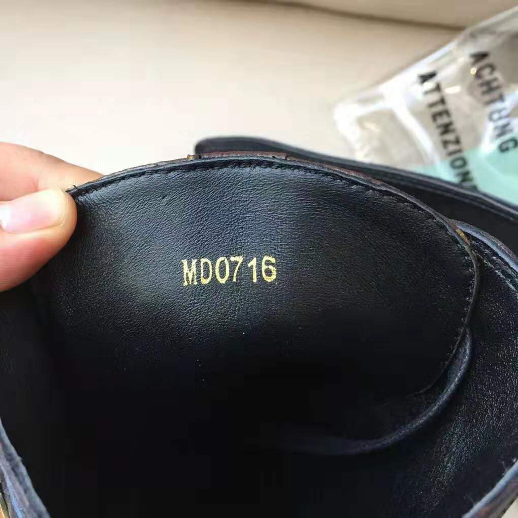 Louis Vuitton LV Women Wonderland Flat Ranger in Patent Monogram Canvas-Brown