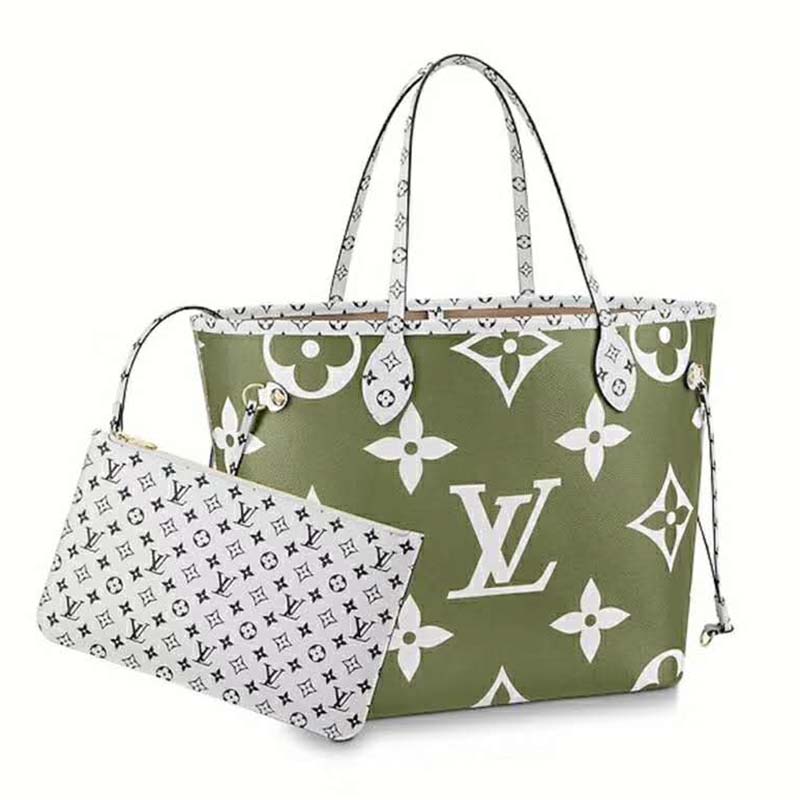 Louis Vuitton LV Women Neverfull MM Bag Monogram Canvas