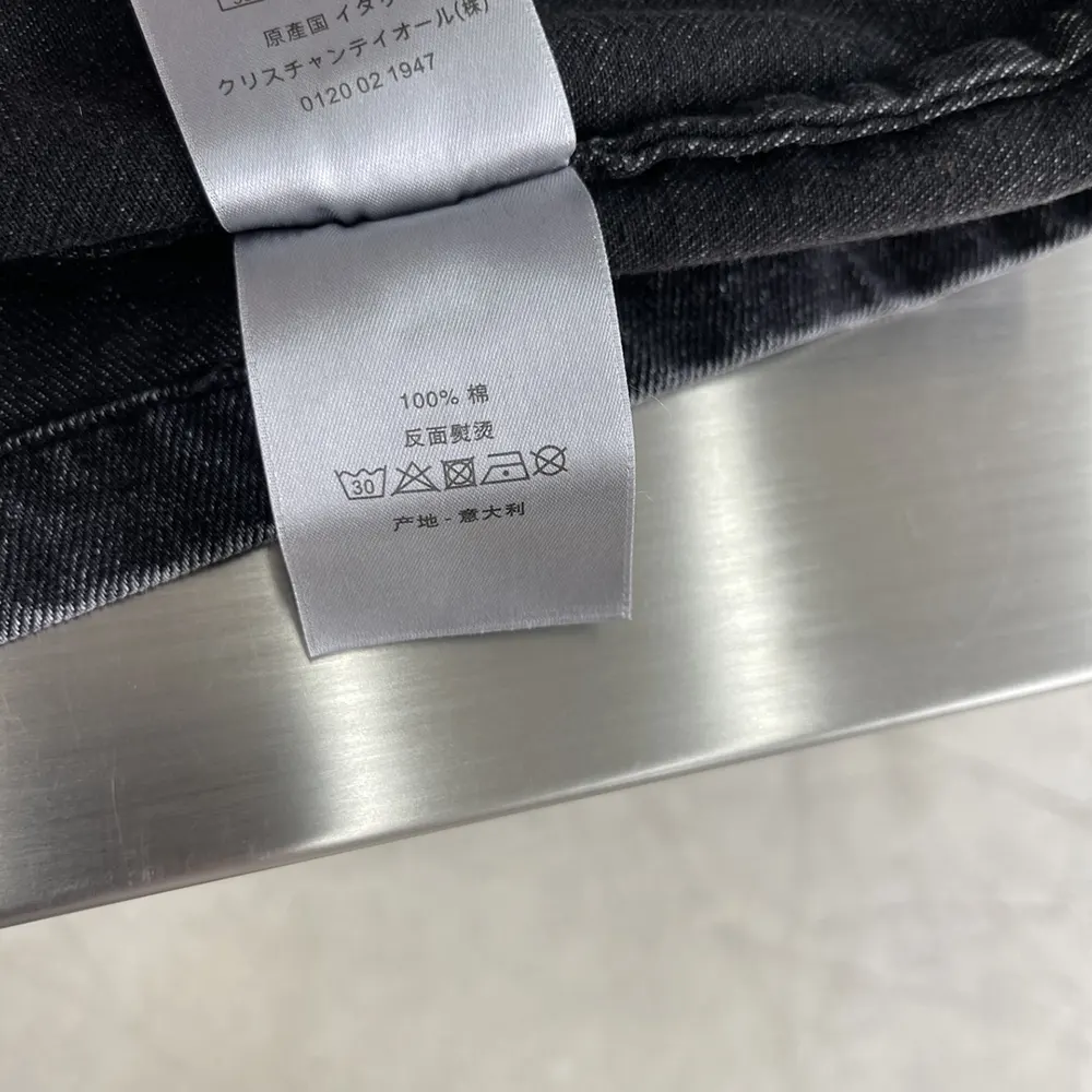 Dior Men Overshirt Black Cotton Twill 413D488B351X_C830