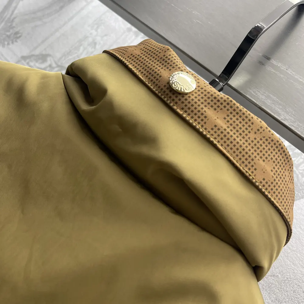 Louis Vuitton Women Monogram Accent Zip-Up Parka 1AGBV9