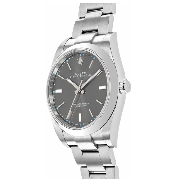 Rolex Oyster Perpetual Dark Rhodium 39mm