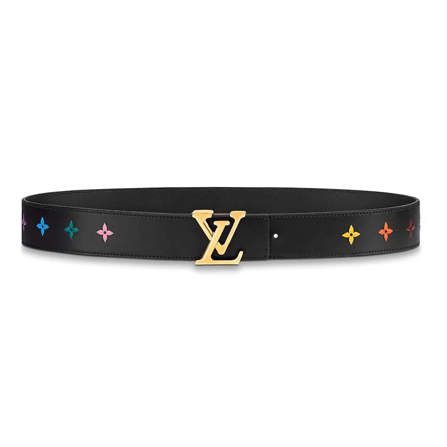 Louis Vuitton Women LV New Wave 35mm Belt in Calf leather