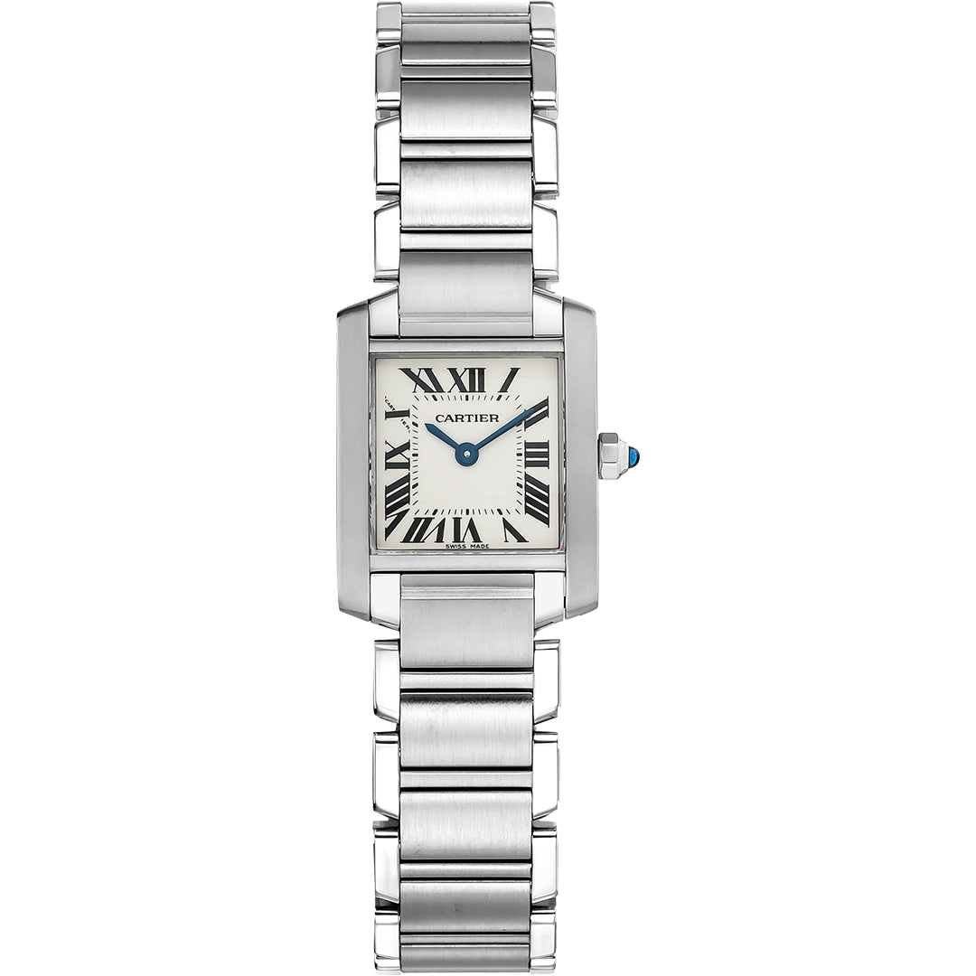 CARTIER TANK FRANCAISE STAINLESS STEEL QUARTZ