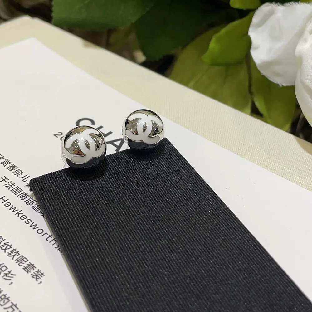 Chanel Women Stud Earrings Metal Resin ABE810B19198