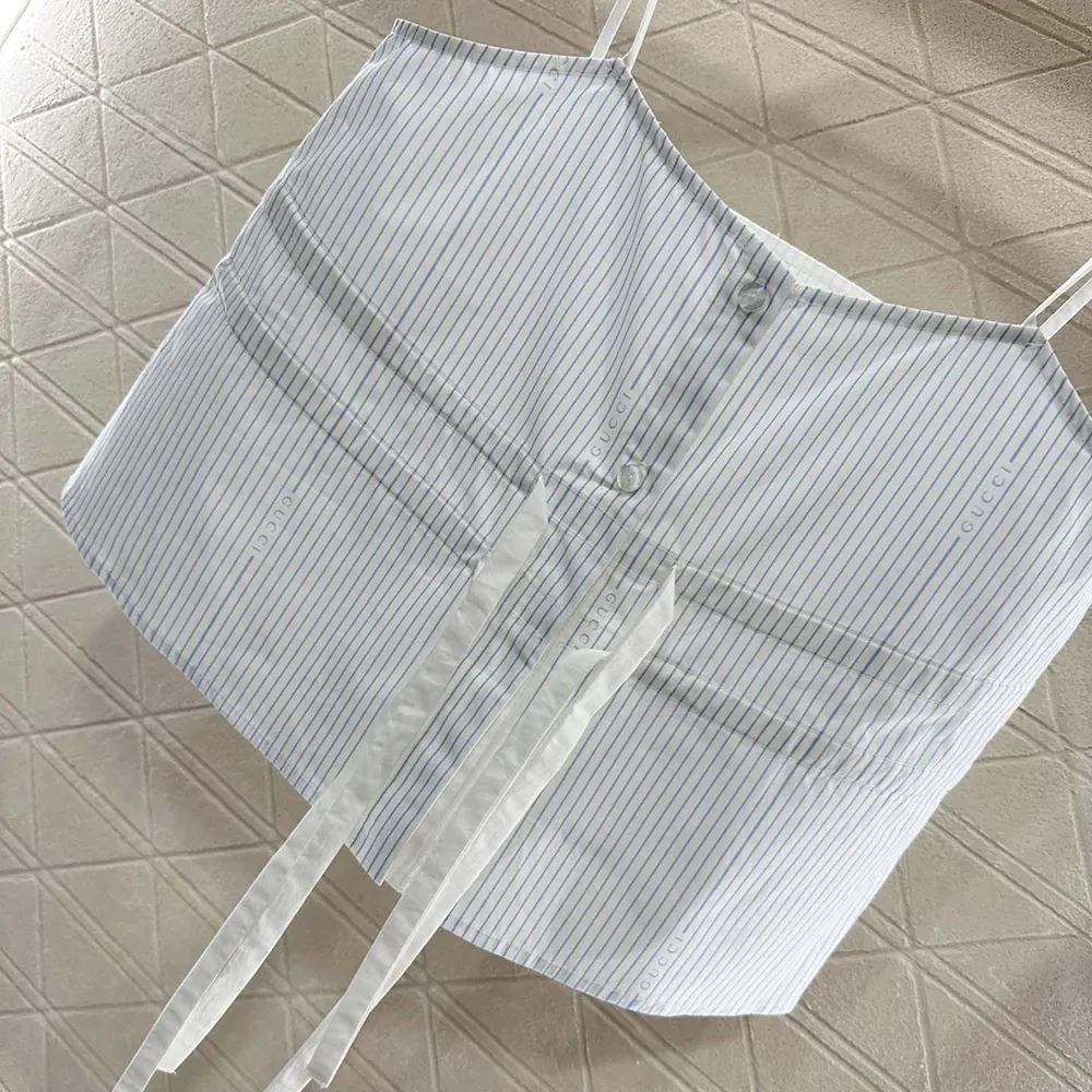 Gucci Women Cotton Fil Coupé Top 831873Z7ASD9025