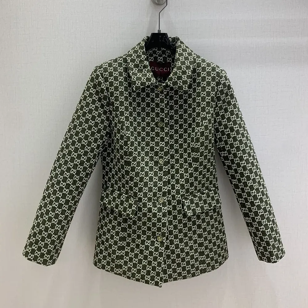 Gucci Women GG Cotton Bouclé Jacket 835539ZASUE