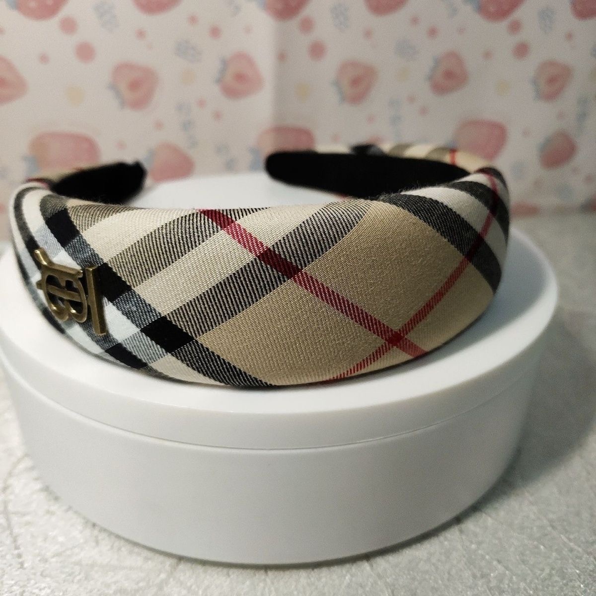 BBR Plaid Casual Headband PD0425071814