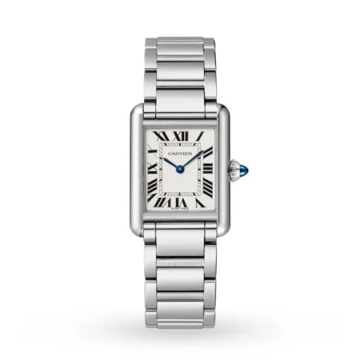 CARTIER Cartier Tank Must 27 mm Women Quartz Silver Stainless Steel Watch WSTA0051