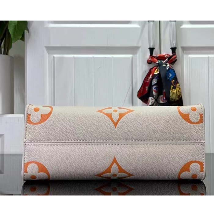 Louis Vuitton LV Women OnTheGo PM​ Neutral Gradient Monogram Empreinte Embossed Cowhide Leather