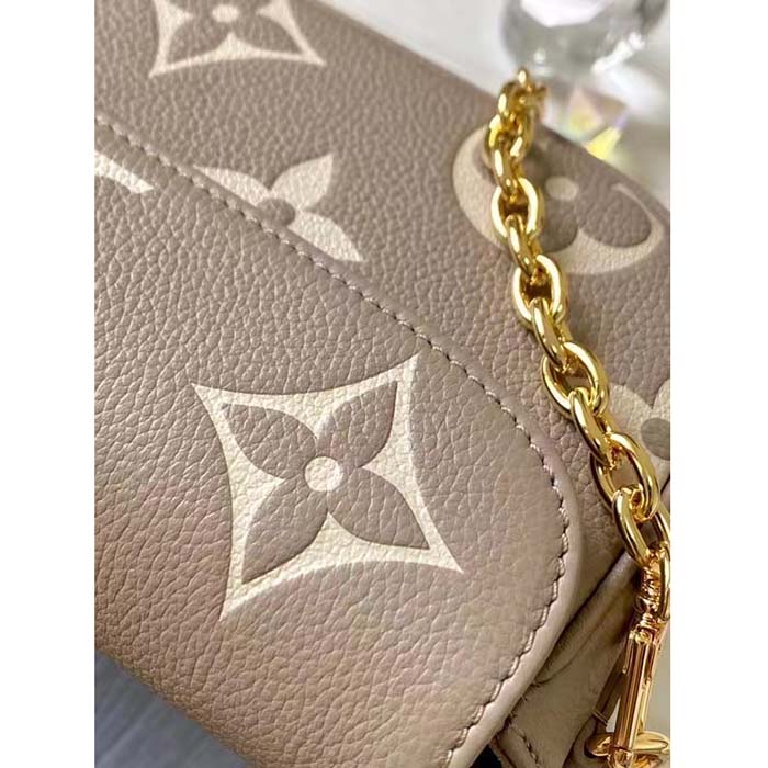 Louis Vuitton Women LV Wallet On Chain Ivy Monogram Empreinte Embossed Supple Grained Cowhide Leather
