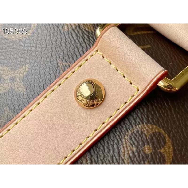 Louis Vuitton LV Unisex Carryall Coated Canvas VVN Shiny Golden Brass