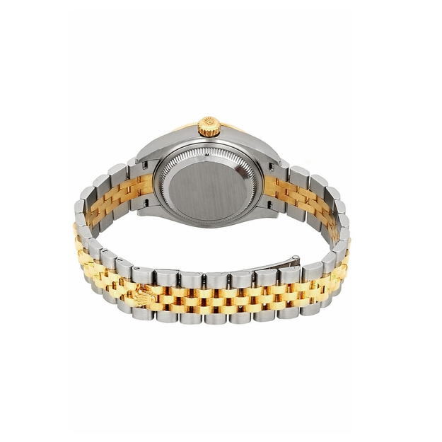 Rolex Lady-Datejust Silver Diamond Watch 28mm