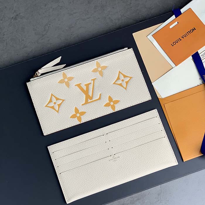 Louis Vuitton LV Women Félicie Pochette Pink Monogram Empreinte Embossed Supple Grained Cowhide