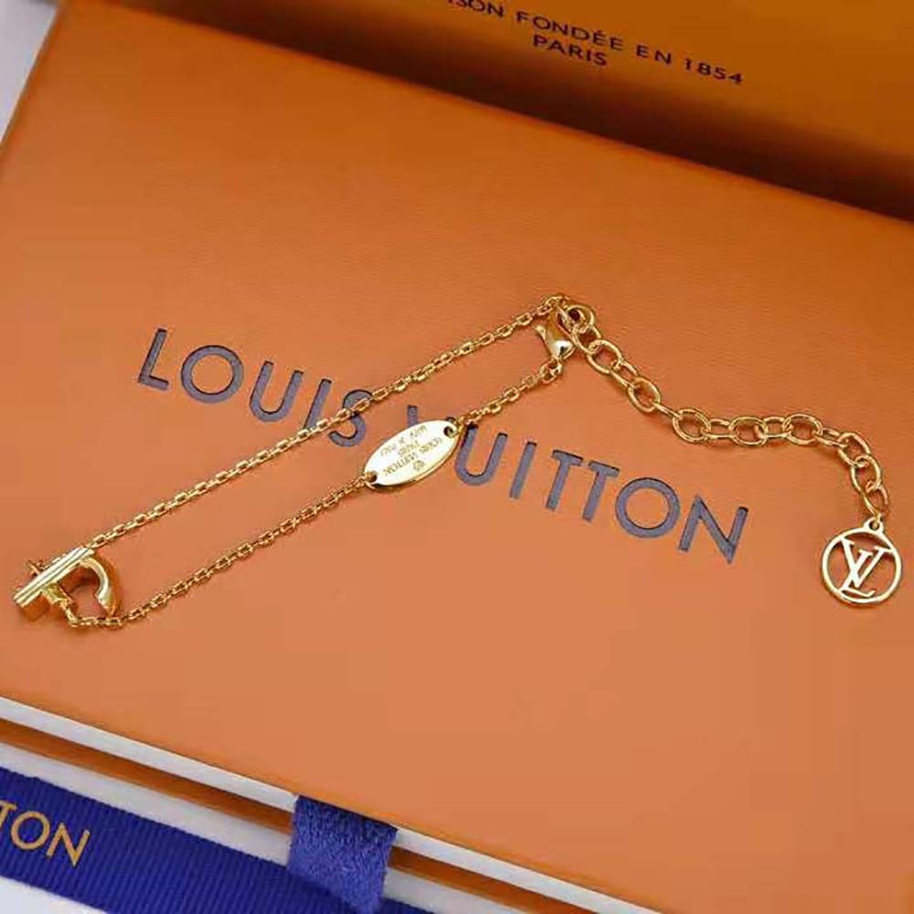Louis Vuitton Women LV & Me Bracelet Letter F