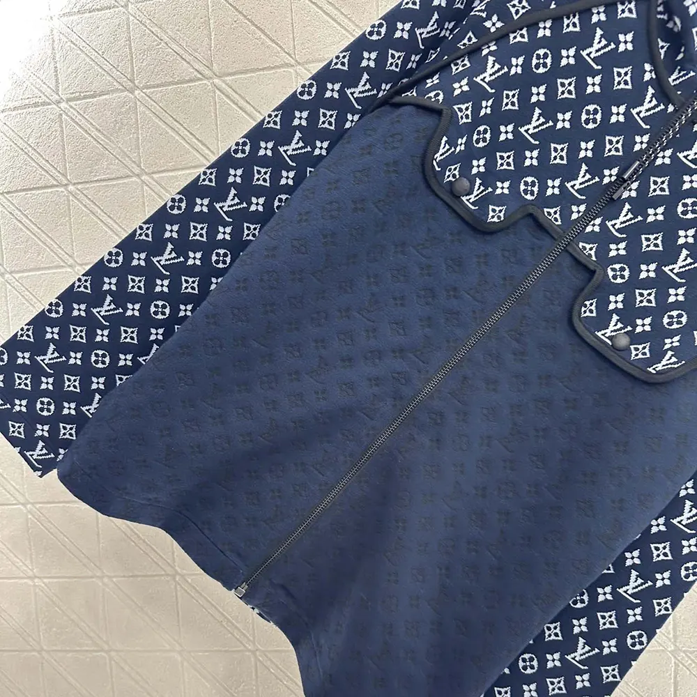 Louis Vuitton Women Monogram Jacquard Knit Hoodie 1AI789