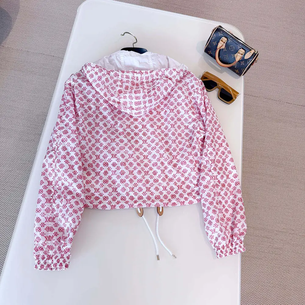 Louis Vuitton Women 3D Monogram Hooded Parka 1AHHUE