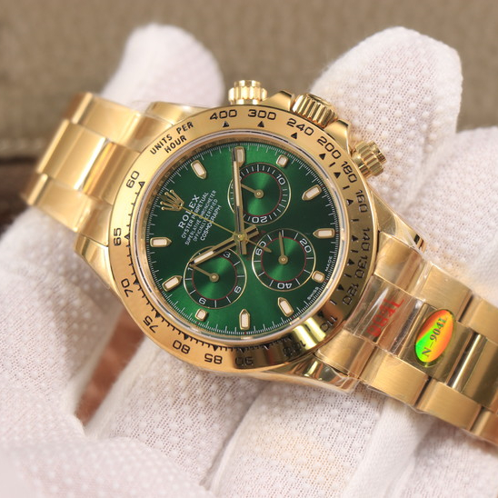 Rolex Daytona Gold Green Dial 40mm
