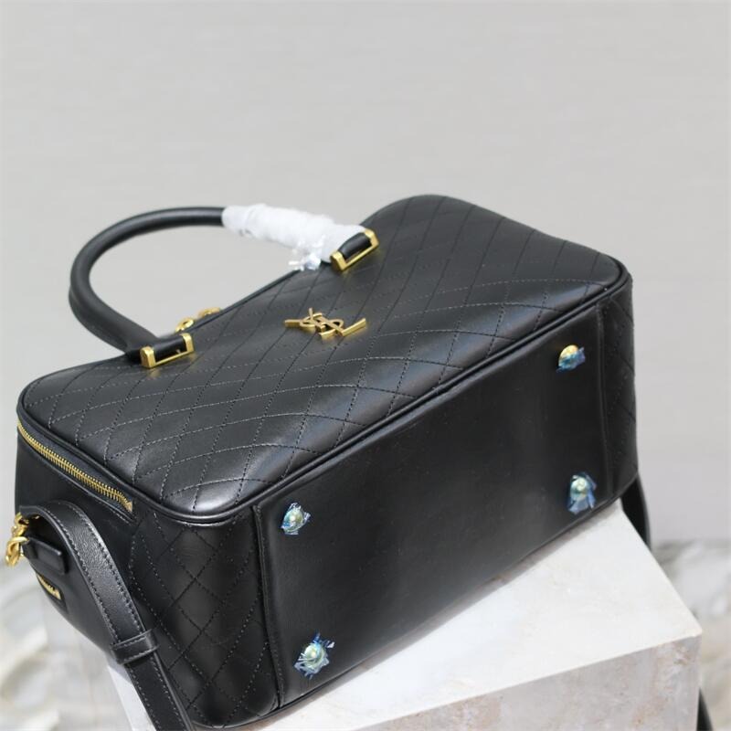 Y Liya Quilted Leather Duffle Bag 0424111515