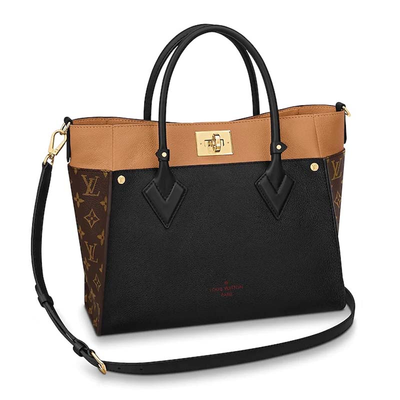 Louis Vuitton LV Women On My Side Tote Bag in Twist Calfskin Leather